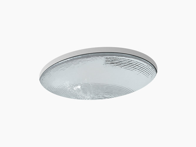 K 2741 Whist Glass Undermount Sink, Kohler Undermount Bathroom Sinks